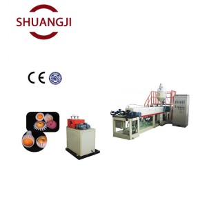 Epe Köpük Ekstruder Meyve Net Üretim hatti / Pe Köpük Meyve Net Ekstruder Makinesi Plastik